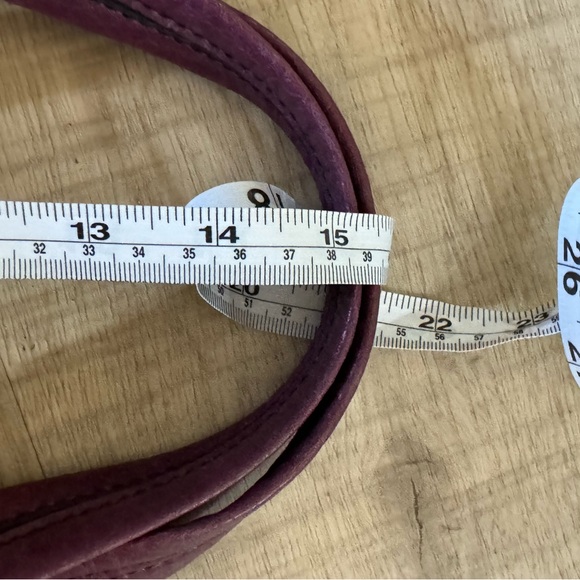 Like new. Used once Etienne Aigner purse bag burgundy wine color open to offers - Picture 8 of 15